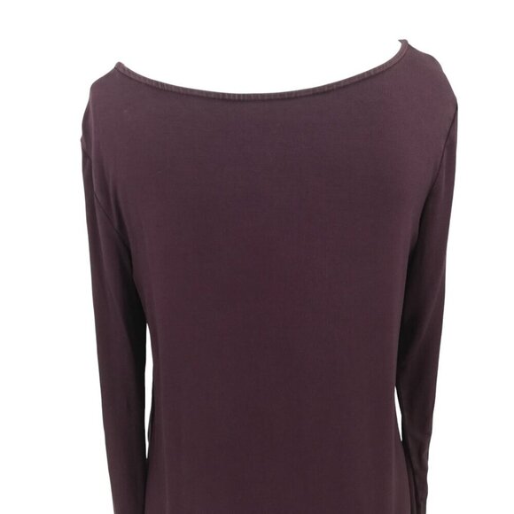 American Eagle Soft & Sexy T Long Sleeve Lattice Shirt Size S Curved Hem Stretch - Picture 8 of 12